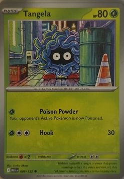 2025 Mega Evolution #006 Tangela — front