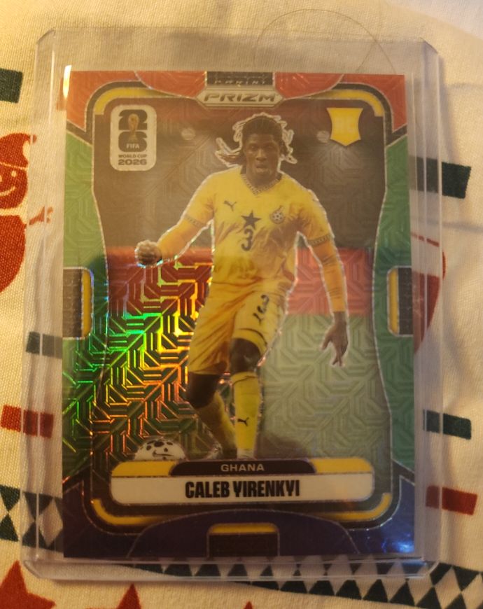 2026 Panini Prizm FIFA World Cup #227 Caleb Virenkyi — front