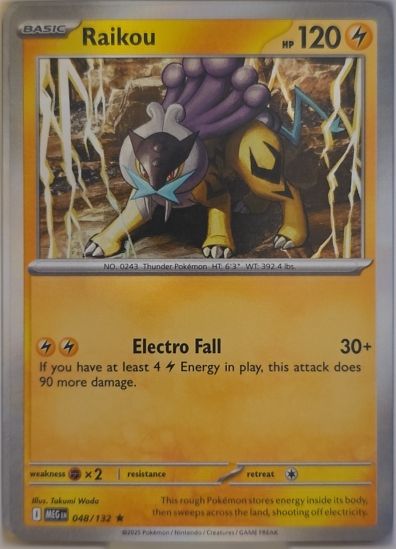 2023 Mega Evolution #048 Raikou — front