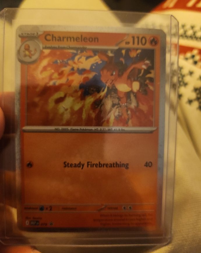 2011 Pokémon Black Star Promo #079 Charmeleon — front