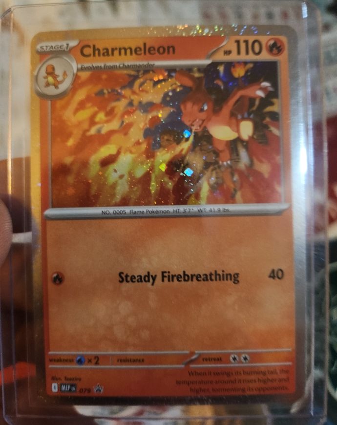 2021 Pokémon TCG Mega Evolution Promo #079 Charmeleon — front