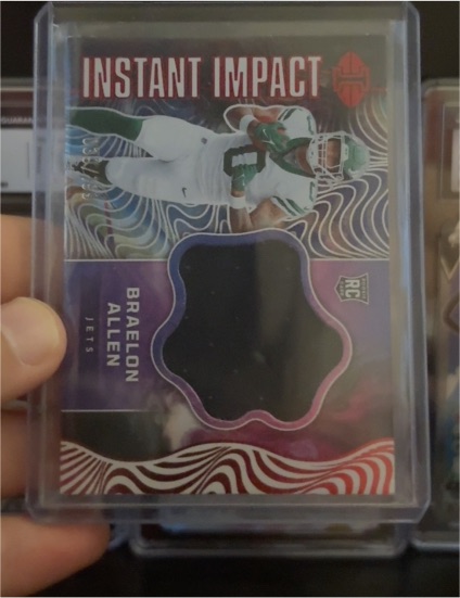 2024 Panini Illusions #II-BAN Braelon Allen Instant Impact — front