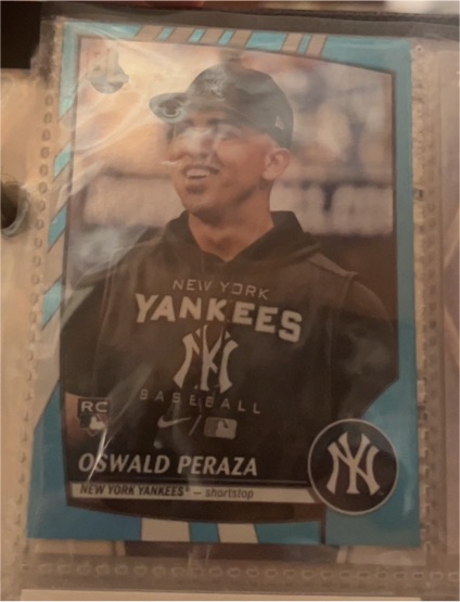2023 Topps Big League #254 Oswald Peraza — front