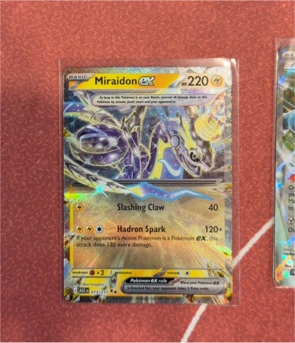 2026 Pokémon Miraidon ex #073 Ascended Heroes — front