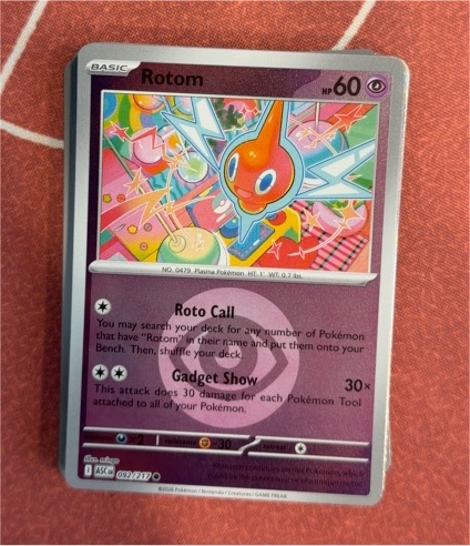 2026 Pokémon TCG Ascended Heroes #092 Rotom — front