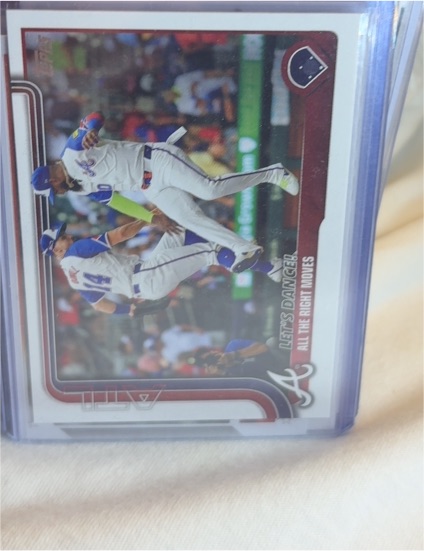 2025 Topps Series 1 #237 Let's Dance Atlanta Braves All The Right Moves — front