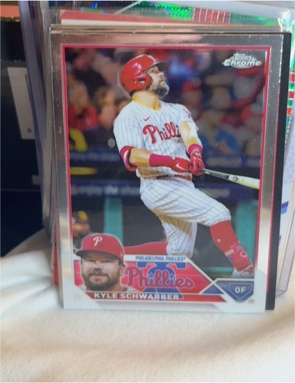 2023 Topps Chrome #88 Kyle Schwarber — front