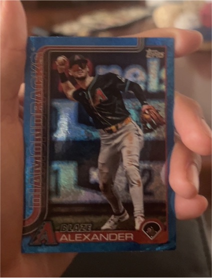 2025 Topps Series 2 #499 Blaze Alexander — front