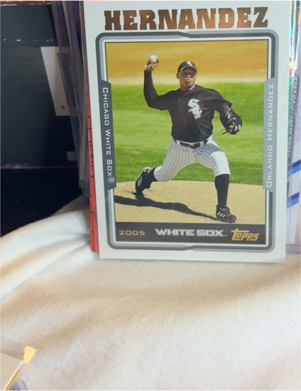 2005 Topps Update #UH22 Orlando Hernandez — front