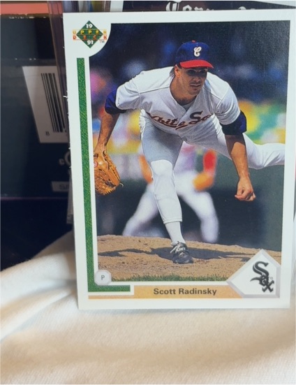 1991 Upper Deck #621 Scott Radinsky — front