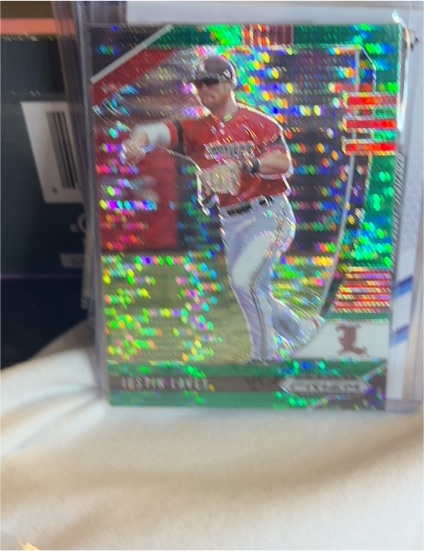 2020 Panini Prizm Draft Picks #PDP103 Justin Lavey — front