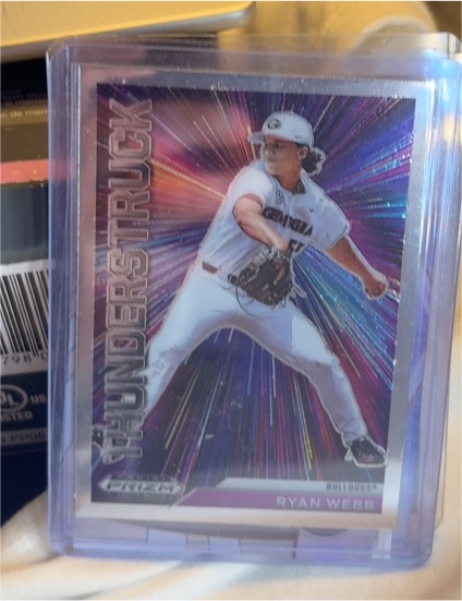 2021 Panini Prizm Draft Picks Thunderstruck #T-RW Ryan Webb — front