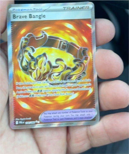 2026 Pokémon TCG Pitch Black #104 Brave Bangle — front