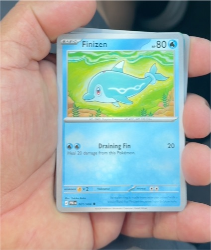 2026 Pokémon #021 Finizen — front