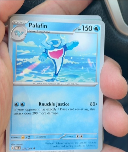 2023 Nintendo Pokémon TCG Palafin 022/084 — front