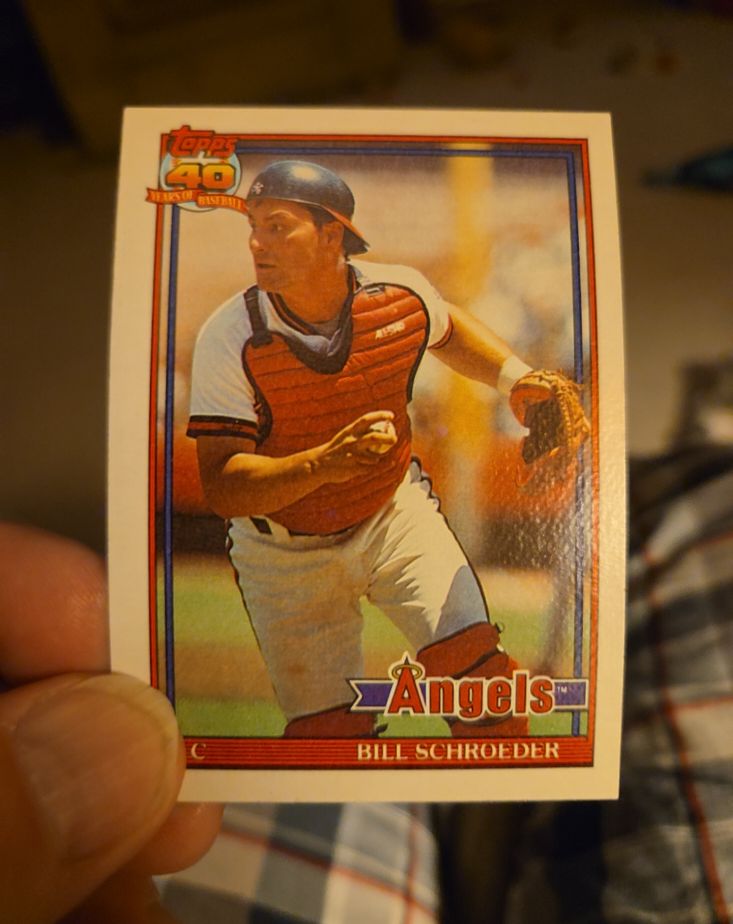 1991 Topps #452 Bill Schroeder — front