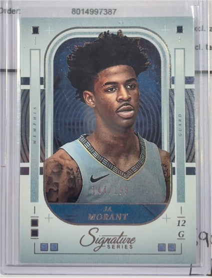 2025-26 Panini Signature Series #60 Ja Morant — front