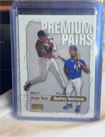 2000 SkyBox #241 Premium Pairs Jorge Toca & Goefrey Tomlinson — front