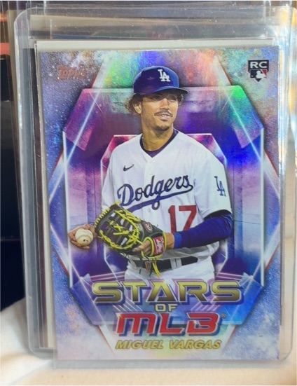 2023 Topps Stars of MLB Chrome #SMLBC-76 Miguel Vargas — front