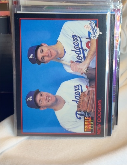 1993 Donruss Triple Play #253 Tim Wallach Todd Worrell Jody Reed — front