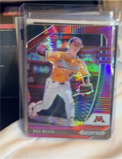 2020 Panini Prizm Draft Picks #PDP3 Max Meyer — front