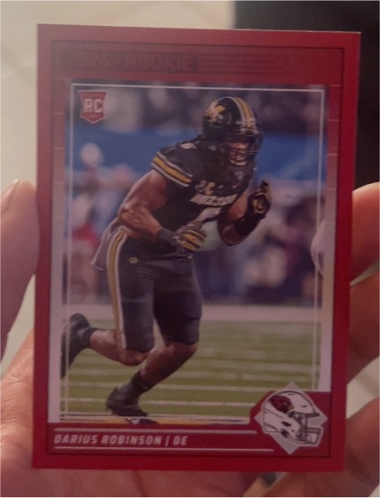 2024 Panini Score #326 Darius Robinson — front