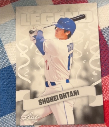 2023 Leaf Prized Legend #20 Shohei Ohtani — front