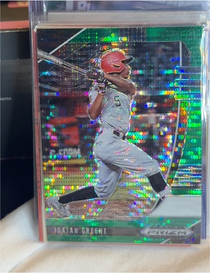 2020 Panini Prizm Draft Picks #PDP69 Isaiah Greene — front