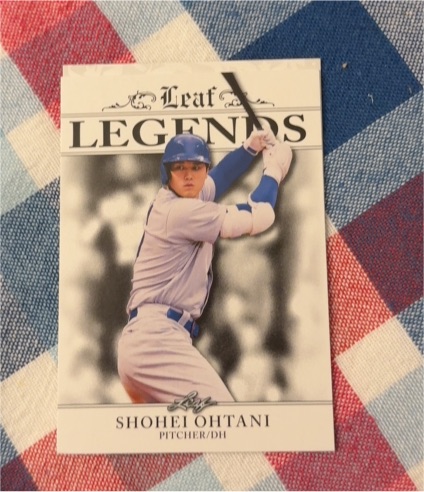 2023 Leaf Legends #LA-12 Shohei Ohtani — front