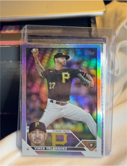 2023 Topps Update #US243 Vince Velasquez — front