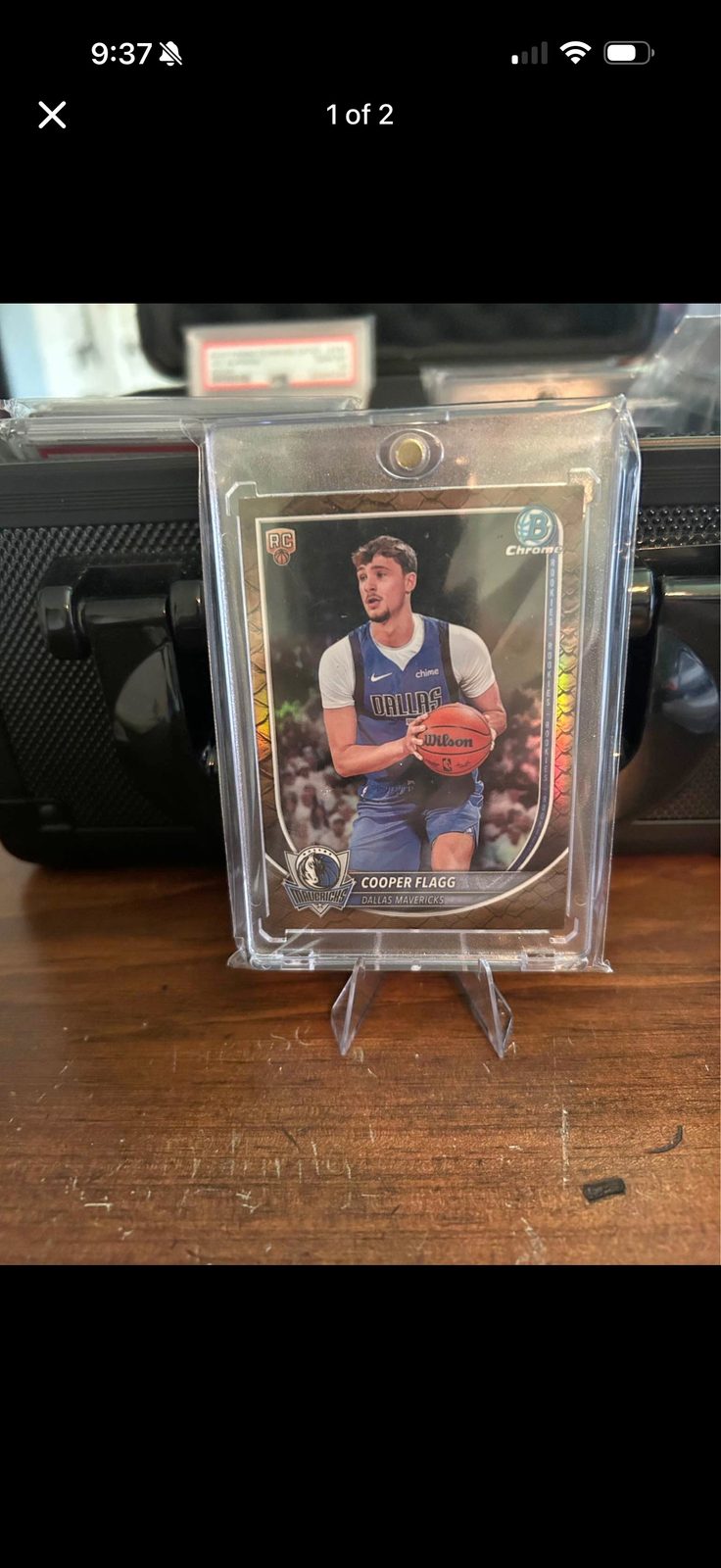 2025 Bowman Chrome #BCV-1 Cooper Flagg — front