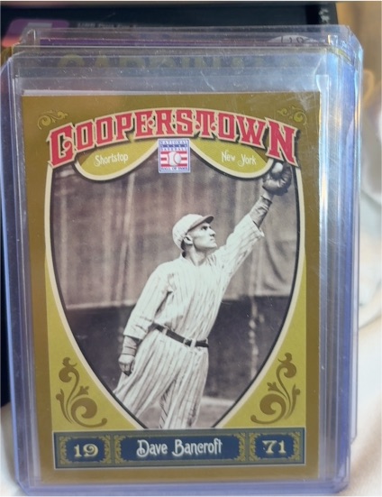 2013 Panini Cooperstown #44 Dave Bancroft — front