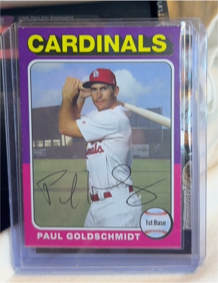 2019 Topps Archives #104 Paul Goldschmidt St. Louis Cardinals 1975 Design — front