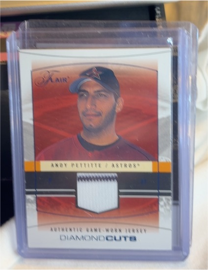 2004 Fleer Flair Diamond Cuts #DC-ANP Andy Pettitte — front