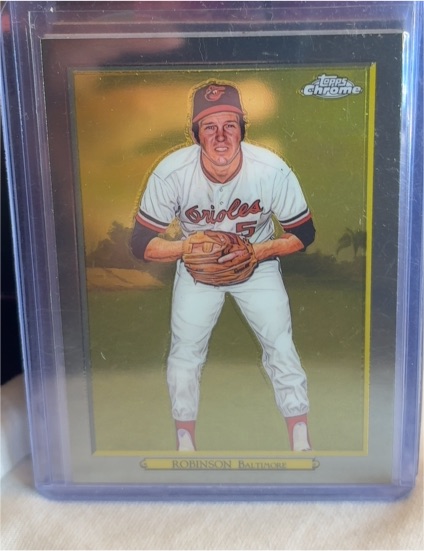 2020 Topps Chrome Turkey Red #TRC-42 Brooks Robinson — front