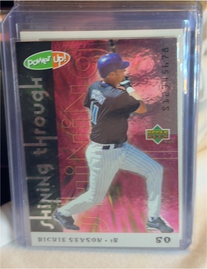 2004 Upper Deck Power Up! Shining Through #ST-6 Richie Sexson — front