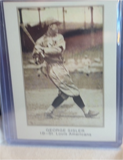 2011 Topps CMG Reprints #CMGR-9 George Sisler — front