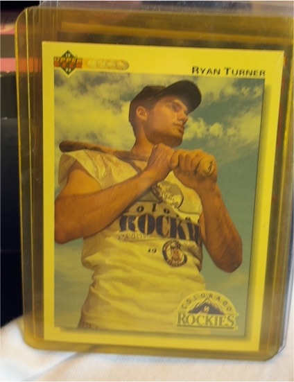 1992 Upper Deck #710 Ryan Turner — front
