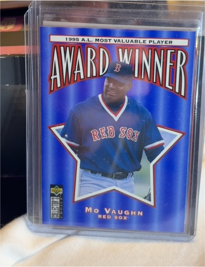 1996 Upper Deck Collector's Choice #706 Mo Vaughn — front