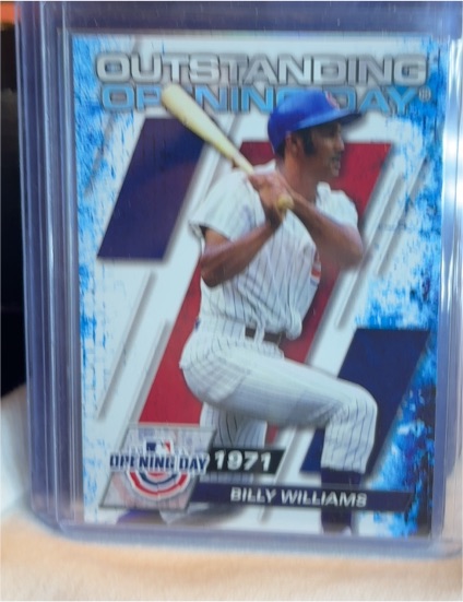 2021 Topps Opening Day Outstanding #OOD-7 Billy Williams — front