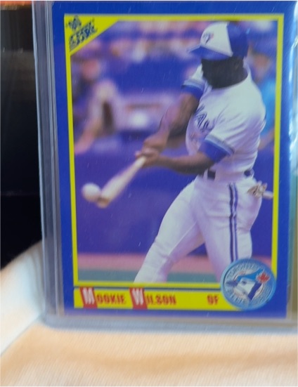 1990 Score #448 Mookie Wilson — front