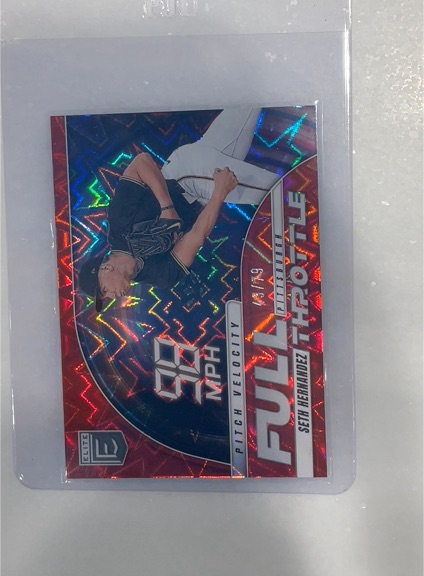 2026 Donruss Elite Full Throttle #15 Seth Hernandez — front