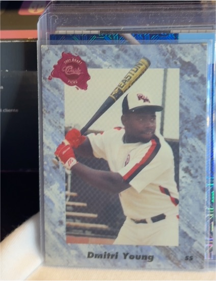 1991 Classic Draft Picks #54 Dmitri Young — front