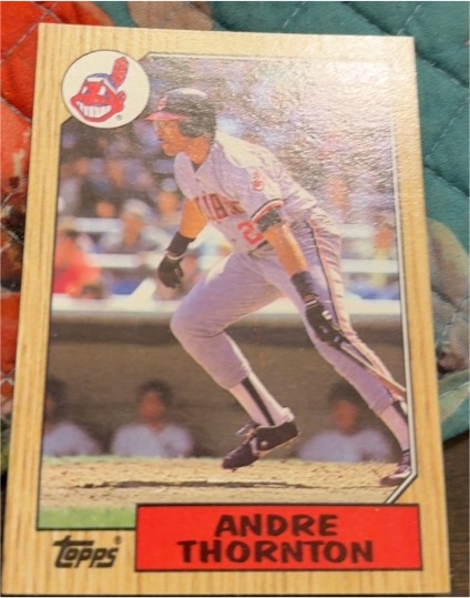 1987 Topps #780 Andre Thornton — front