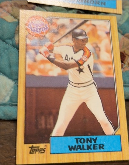 1987 Topps #24 Tony Walker — front