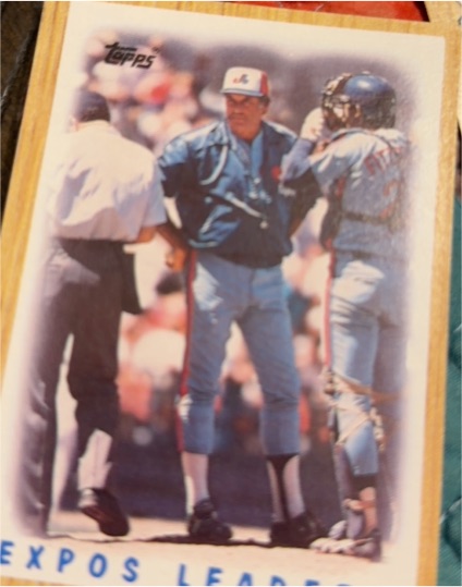 1987 Topps #381 Bob Rodgers/Mike Fitzgerald — front
