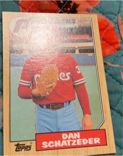 1987 Topps #789 Dan Schatzeder — front