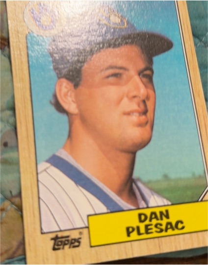 1987 Topps #279 Dan Plesac — front