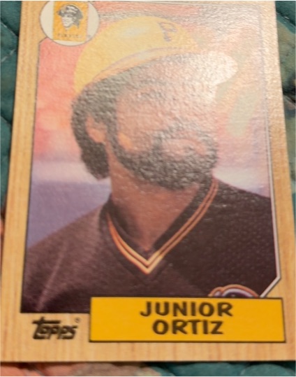 1987 Topps #583 Junior Ortiz — front