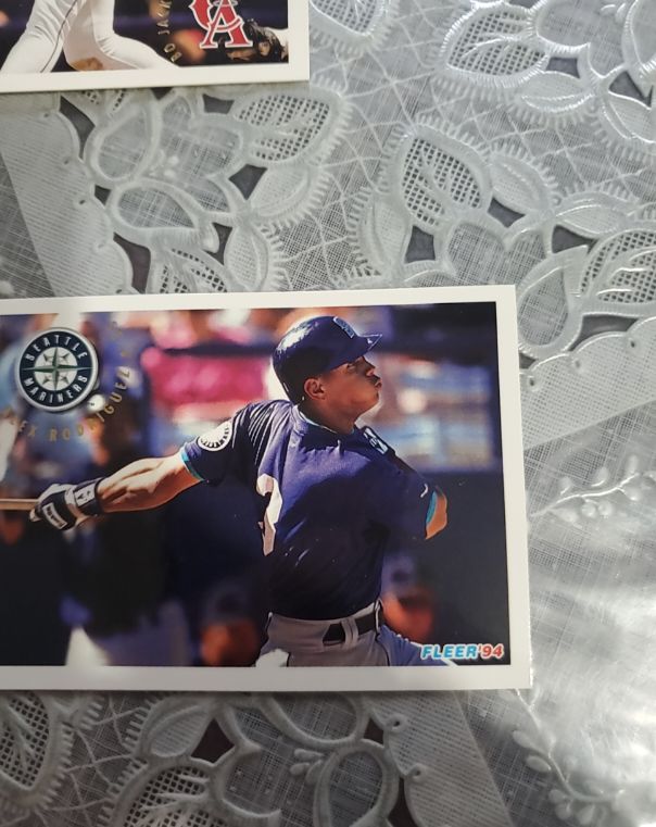 1994 Fleer Update #U86 Alex Rodriguez Rookie Seattle Mariners — front